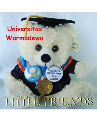 Boneka Wisuda Universitas Warmadewa - Ekonomi (25 cm)